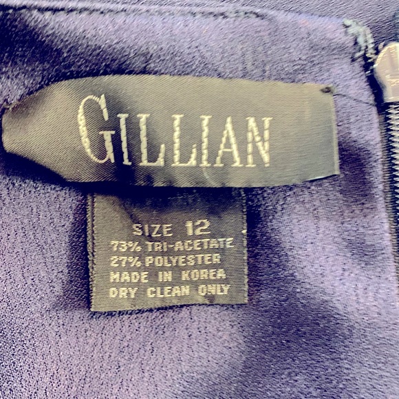 Gillian Fitted Special Occasion Dress NWT Size 12 D-28 - Picture 13 of 15